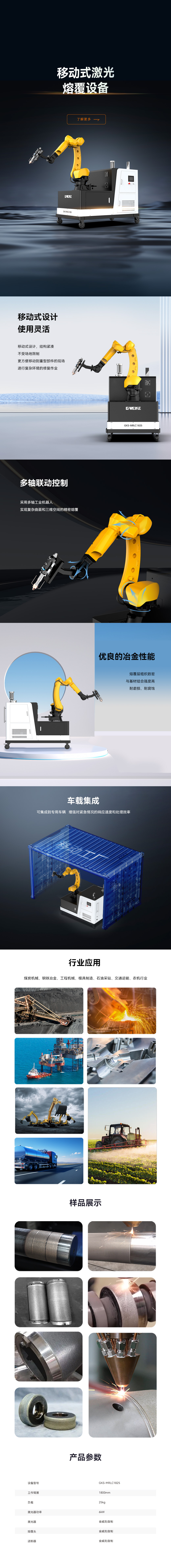 激光熔覆設備